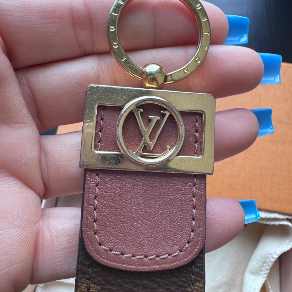 Louis Vuitton Dauphine Dragonne Key Chain - Picture 2 of 3